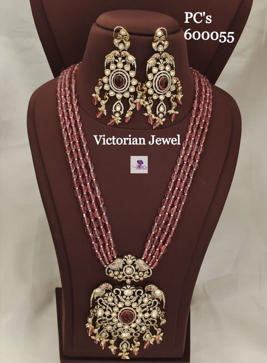 Lovery Set Kundan Designer Necklace Set